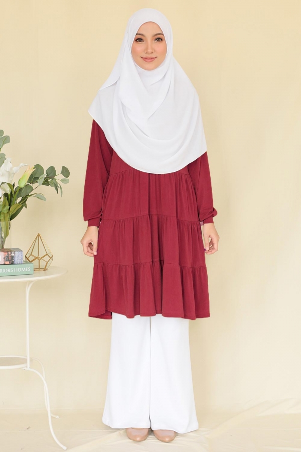 Qalam Blouse - Beauty Pink Qalam Blouse - Beauty Pink